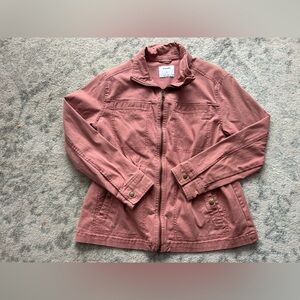 Pink Zip-Up Jacket